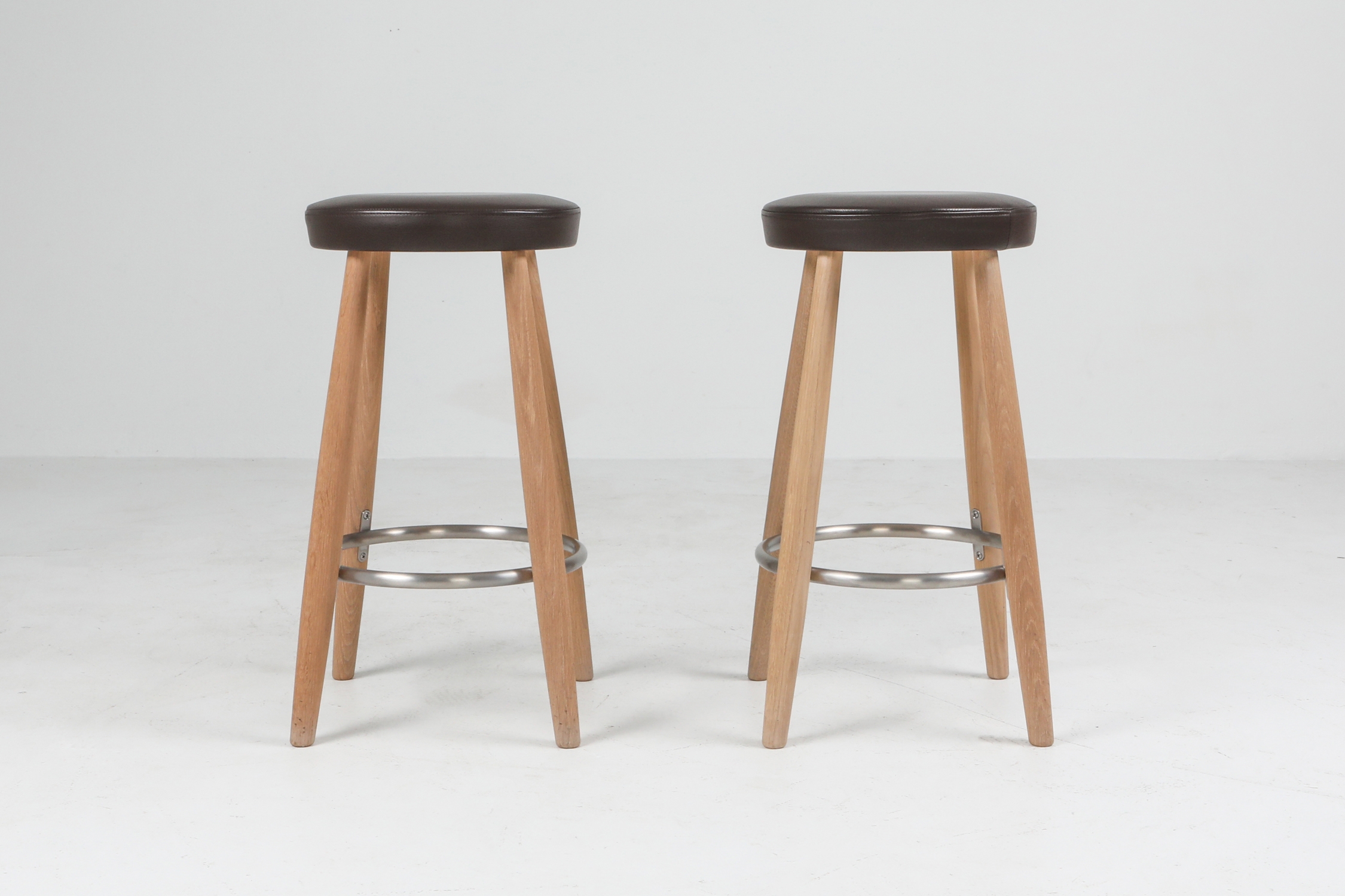 Hans Wegner CH58 Stool for Carl Hansen & Sons - 1980's
