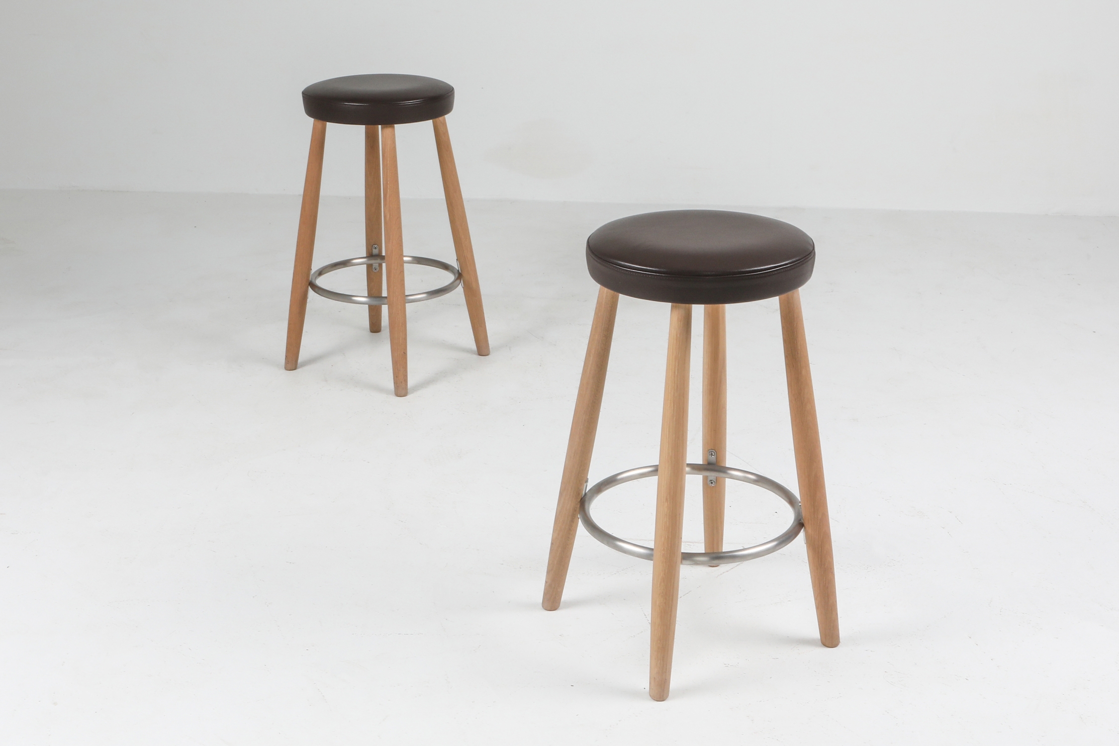 Hans Wegner CH58 Stool for Carl Hansen & Sons - 1980's