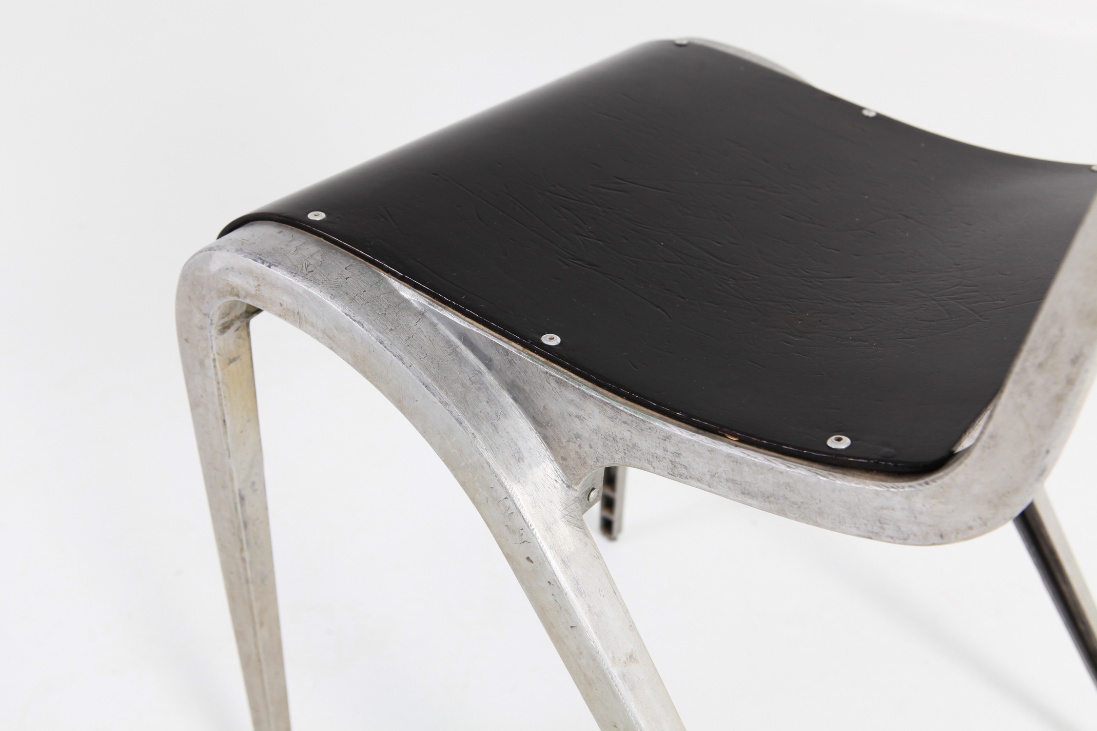 Industrial Mid-Century Modern Chairs by James Leonard for Esavian - 1948