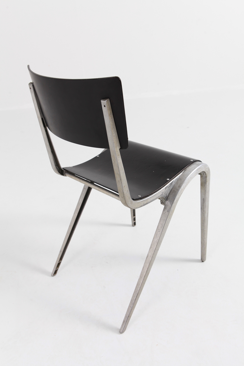 Industrial Mid-Century Modern Chairs by James Leonard for Esavian - 1948