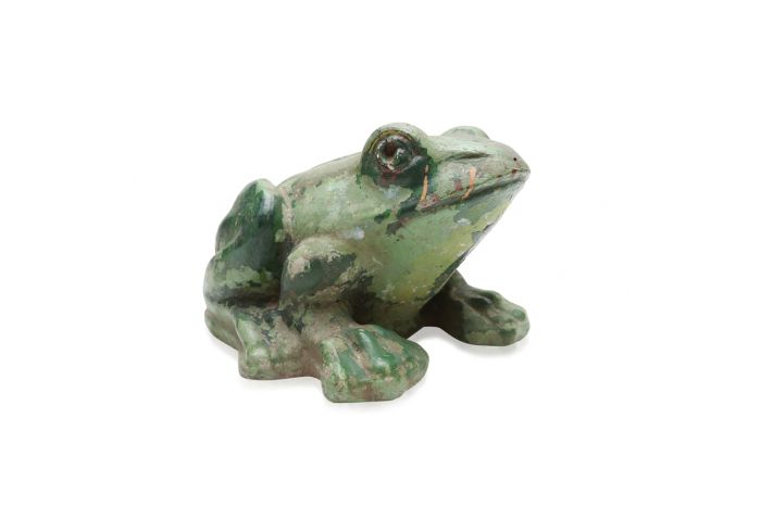 Stone Frog Sculpture - 1970s