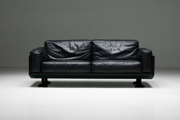 Giulio 2-Seat Sofa by Afra and Tobia Scarpa for Meritalia - 1980s