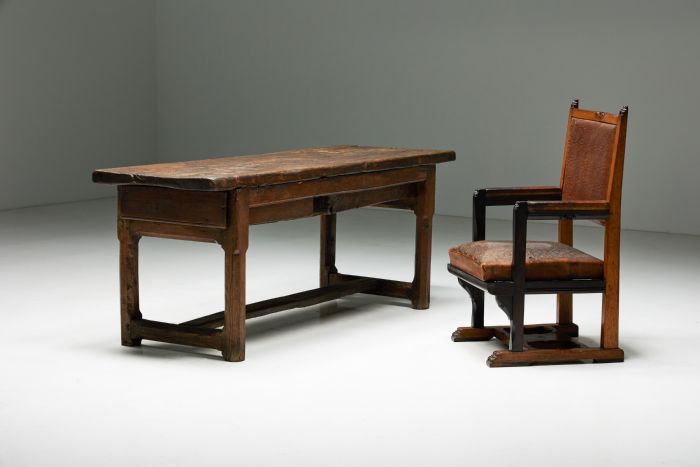 Rustic Wabi Sabi Desk - 19th Century