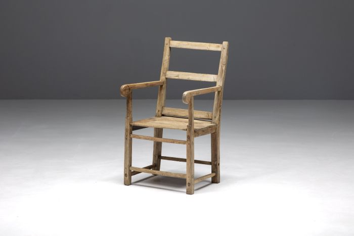 Rustic Art Populaire Armchair - 19th Century